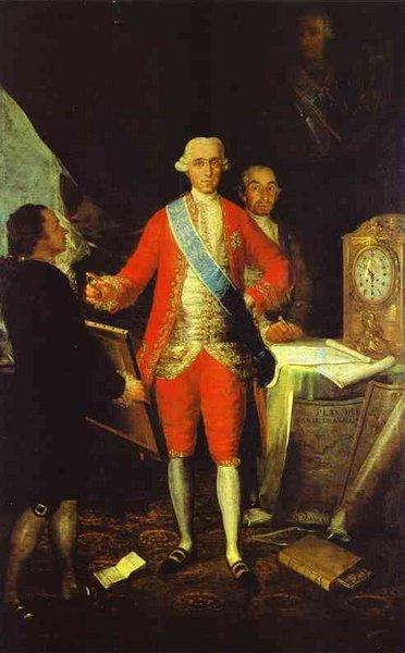 Francisco de Goya 1st Count of Floridablanca France oil painting art